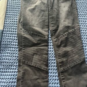 Gap Womens Size 28 T Jeans Solid Black Y2K Corset True Skinny Goth Punk Emo